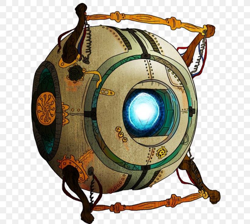 Portal 2 Chell Wheatley Steampunk, PNG, 680x735px, Portal 2, Cave Johnson, Chell, Drum, Game Download Free