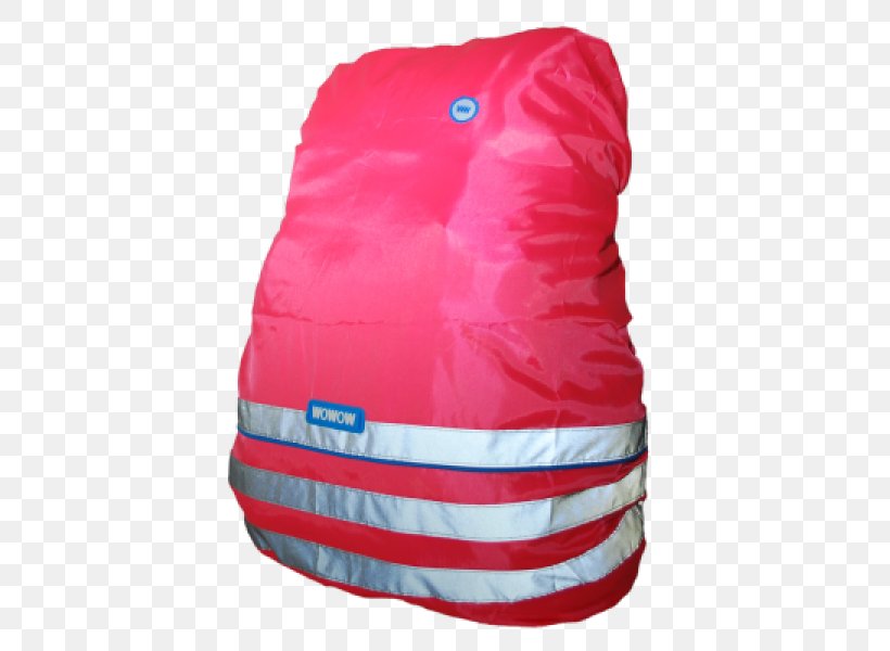 Reflexní Potah Na Batoh Wowow Bag Cover Fun Neonověoranžový Backpack Wowow Magnetlight Wowow Fun Jacket, Junior, PNG, 600x600px, Backpack, Bag, Clothing, Red, Satchel Download Free