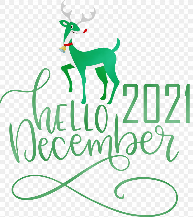 Reindeer, PNG, 2662x3000px, Hello December, December, Deer, Geometry, Line Download Free