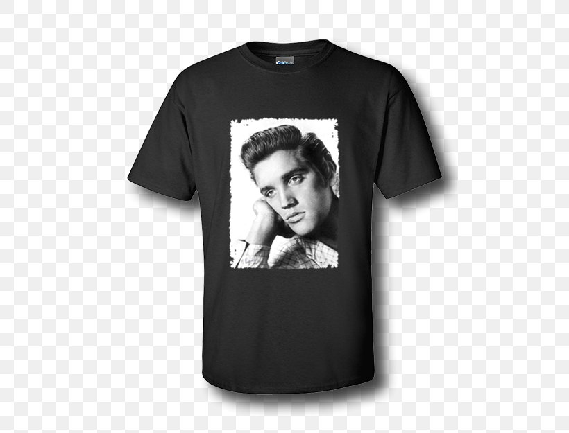 T-shirt United Kingdom Elvis Presley Clothing, PNG, 500x625px, Tshirt, Bench, Black, Black And White, Brand Download Free