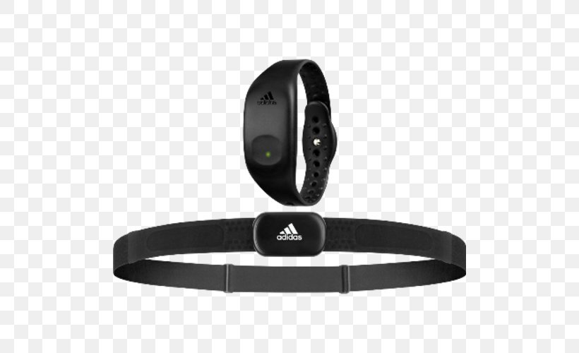 Adidas Watch Micoach Heart Rate Monitor Headphones, PNG, 500x500px, Adidas, Activity Monitors, Audio, Audio Equipment, Black Download Free