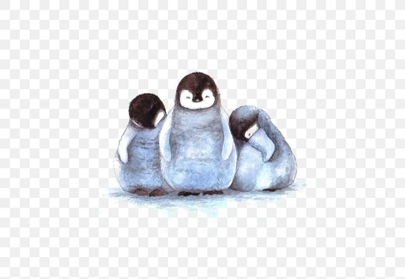 Baby Penguins Art Drawing Watercolor Painting, PNG, 564x564px, Penguin, Art, Artist, Baby Penguins, Bird Download Free