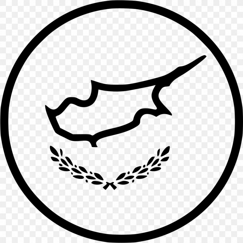 Flag Of Cyprus Vector Graphics Royalty-free, PNG, 981x982px, Cyprus, Blackandwhite, Coloring Book, Fish, Flag Download Free