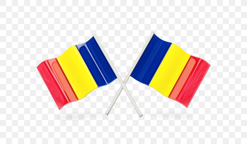 Flag Flag Of Chad Flag Of Moldova Flag Of Mexico National Flag, PNG, 640x480px, Watercolor, Flag, Flag Of Belgium, Flag Of Chad, Flag Of France Download Free
