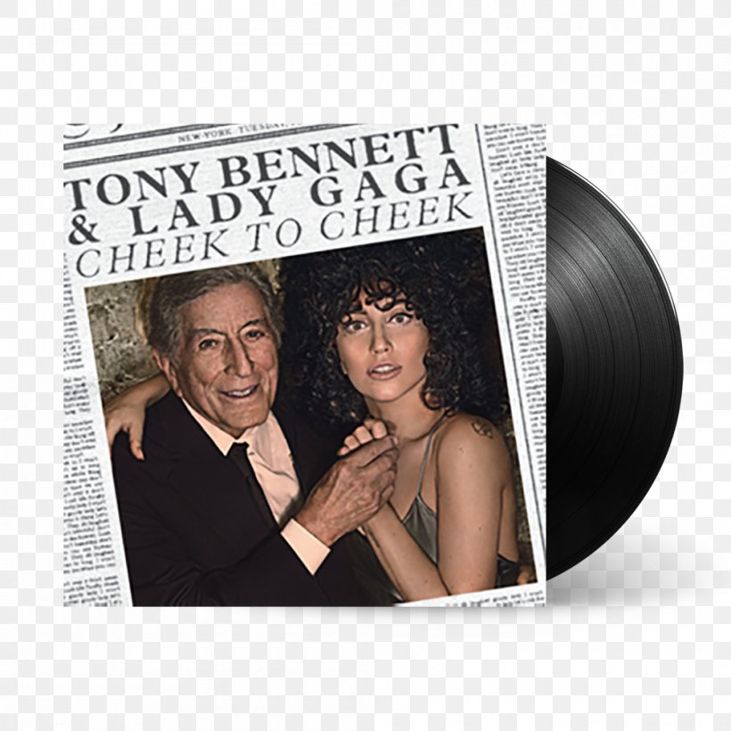 Tony Bennett And Lady Gaga: Cheek To Cheek Live! Tony Bennett And Lady Gaga: Cheek To Cheek Live! Album, PNG, 1000x1000px, Watercolor, Cartoon, Flower, Frame, Heart Download Free