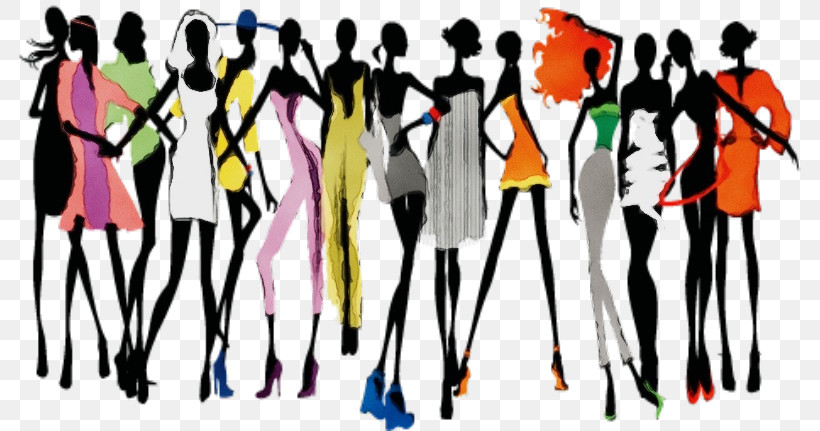 Dress Fashion Design T-shirt Fashion Clothing, PNG, 784x431px, Watercolor, Abaya, Clothing, Cocktail Dress, Dress Download Free
