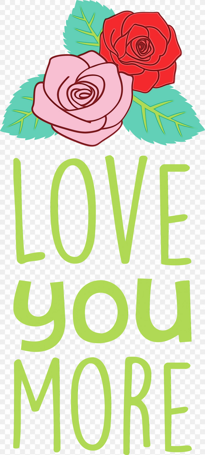 Floral Design, PNG, 1349x3000px, Love You More, Floral Design, Kilobyte, Logo, Page Layout Download Free