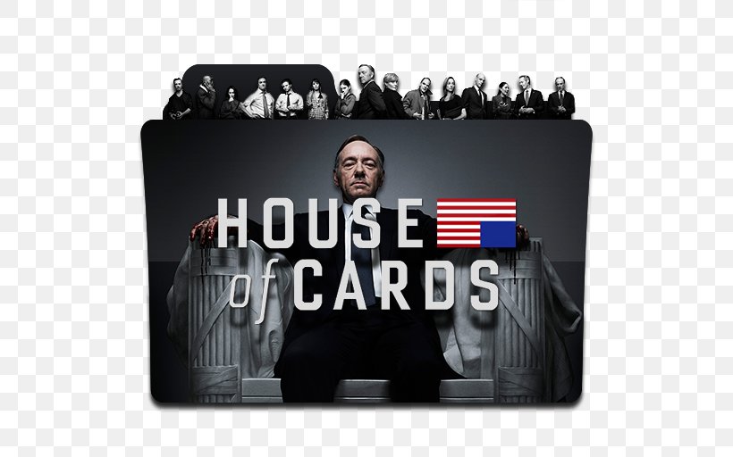House Of Cards, PNG, 512x512px, House Of Cards Season 1, Brand, House Of Cards, Kevin Spacey, Logo Download Free