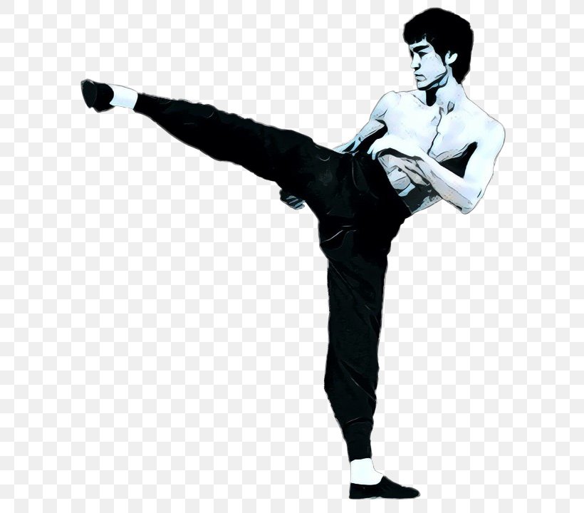 Kick Kung Fu Kickboxing Dancer Strike, PNG, 625x720px, Pop Art, Baguazhang, Dance, Dancer, Jeet Kune Do Download Free