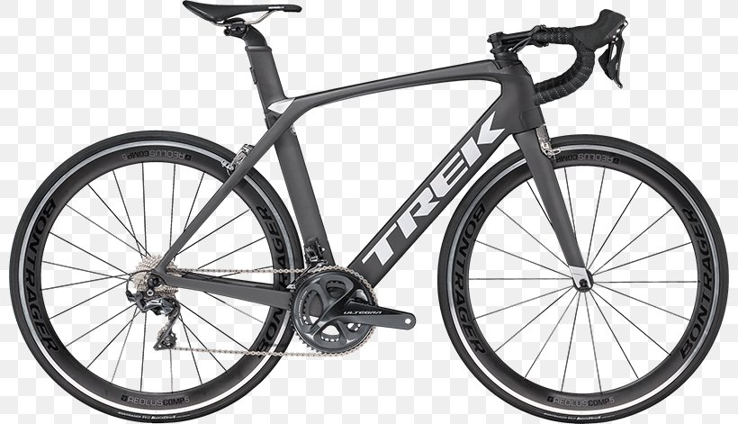 Trek Madone 9.0 (2018) Trek Bicycle Corporation Racing Bicycle Road Bicycle, PNG, 800x471px, Trek Madone 90 2018, Automotive Exterior, Automotive Tire, Bicycle, Bicycle Accessory Download Free