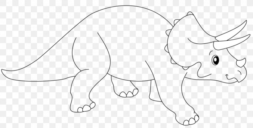 Whiskers Drawing Triceratops Line Art Dinosaur, PNG, 900x457px, Whiskers, Animal, Animal Figure, Art, Artwork Download Free