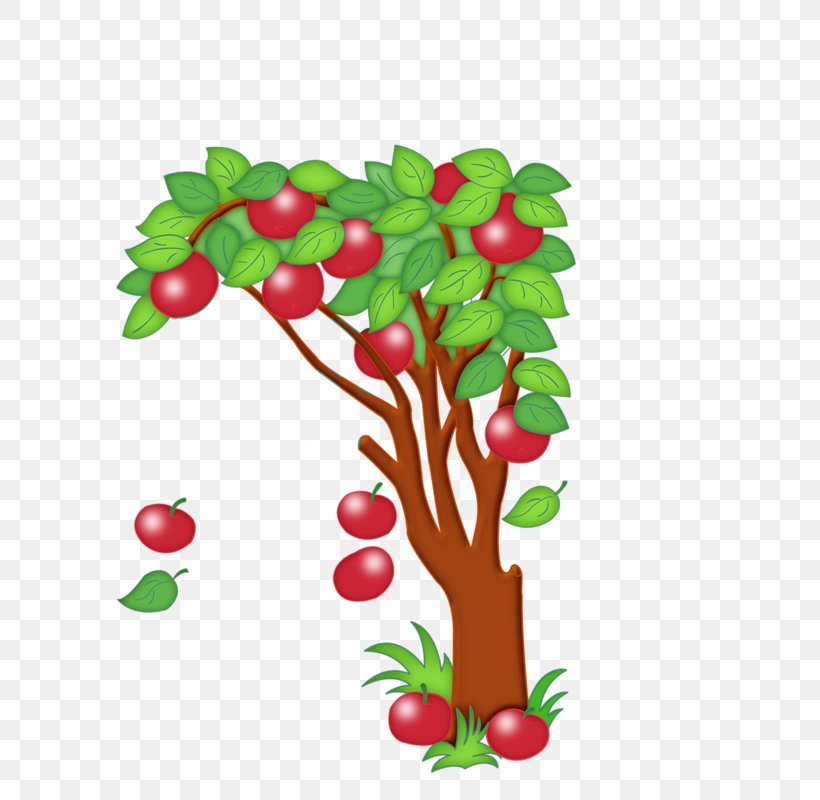 Apples Tree Clip Art, PNG, 800x800px, Apples, Apple, Berry, Branch, Cherry Download Free