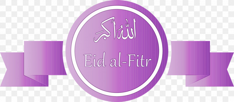 Violet Purple Text Pink Logo, PNG, 2999x1318px, Eid Al Fitr, Circle, Eid Al Adha, Islamic, Label Download Free