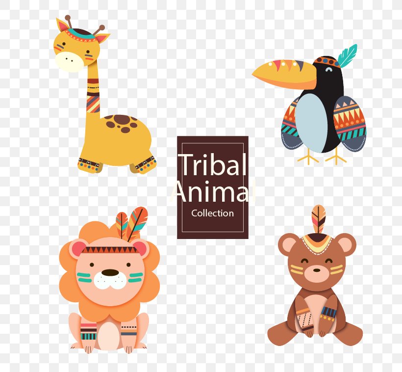 Cat Animal Tribe Clip Art, PNG, 694x758px, Animal, Cartoon, Clip Art, Drawing, Giraffe Download Free