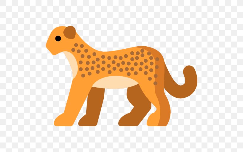 Cheetah Lion Leopard Felidae Clip Art, PNG, 512x512px, Cheetah, Animal, Animal Figure, Big Cats, Carnivoran Download Free