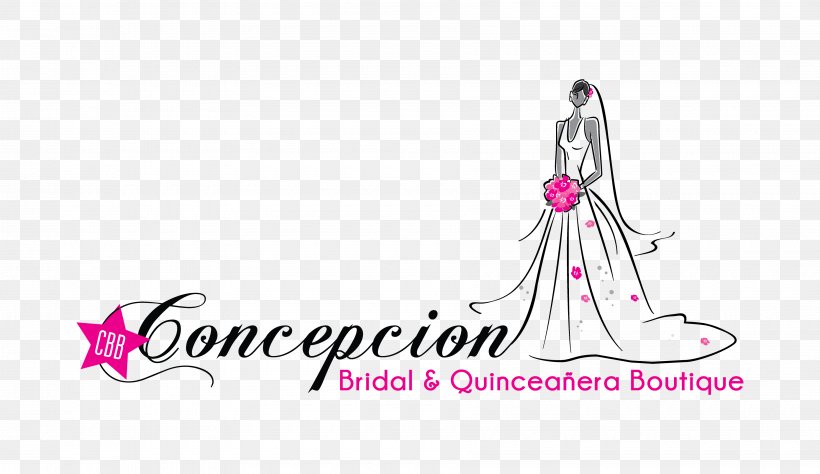 Concepcion Bridal & Quinceañera Boutique, LLC Wedding Dress, PNG, 3600x2081px, Wedding Dress, Beauty, Boutique, Brand, Business Download Free