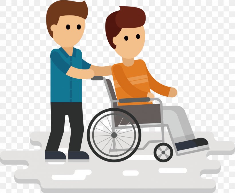 Disability Wheelchair Royalty-free Illustration, PNG, 1879x1548px, Disability, Child, Communication, Conversation, Flat Design Download Free