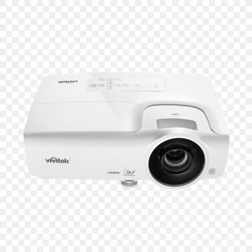 Multimedia Projectors Projector Vivitek H1060 (FullHD, 15000:1, 3000 ANSI, 2 X HDMI, 1 X MHL) Vivitek DX281ST, PNG, 900x900px, Multimedia Projectors, Display Resolution, Electronic Device, Electronics Accessory, Lcd Projector Download Free