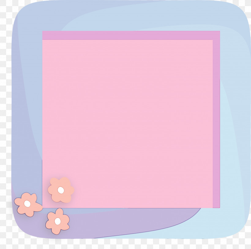 Picture Frame, PNG, 3000x2985px, Flower Photo Frame, Film Frame, Flower Frame, Geometry, Lavender Download Free