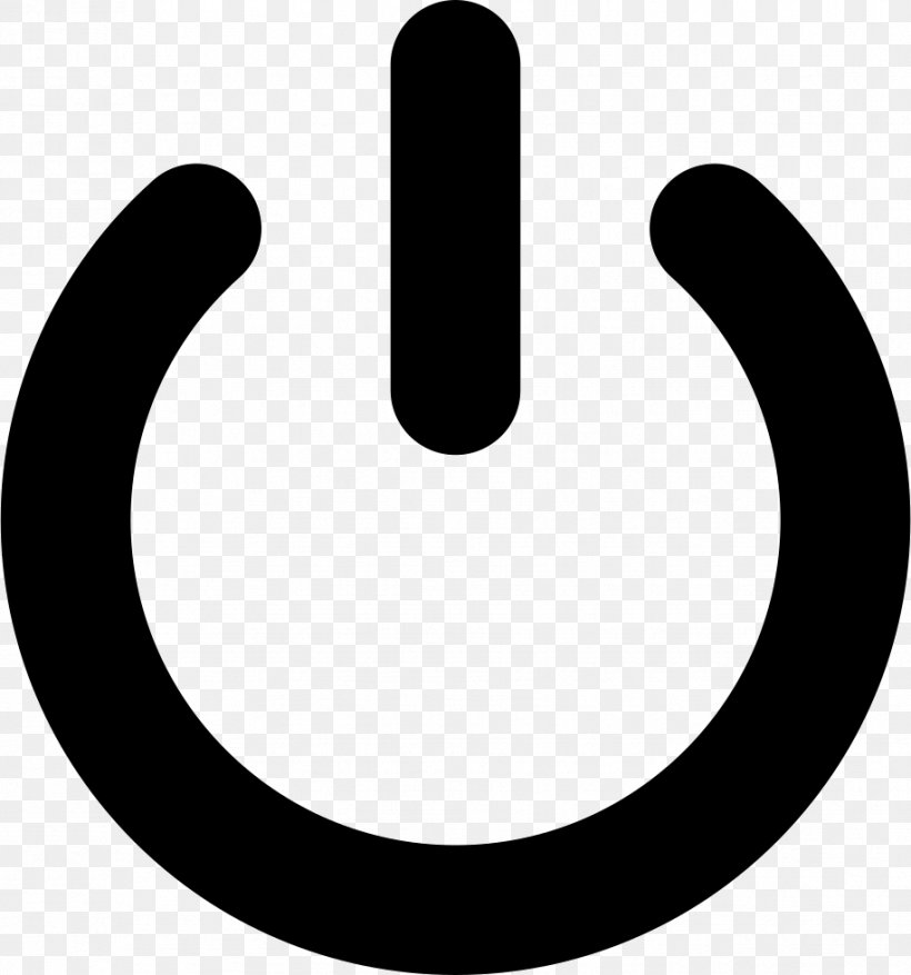 Power Symbol Button, PNG, 916x980px, Power Symbol, Black And White, Button, Computer, Power Download Free