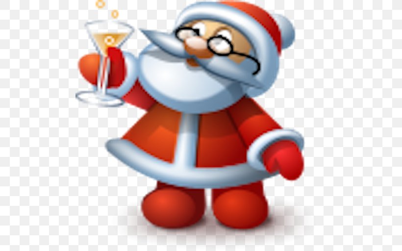 Santa Claus, PNG, 512x512px, Santa Claus, Cartoon, Christmas, Christmas Gift, Christmas Ornament Download Free
