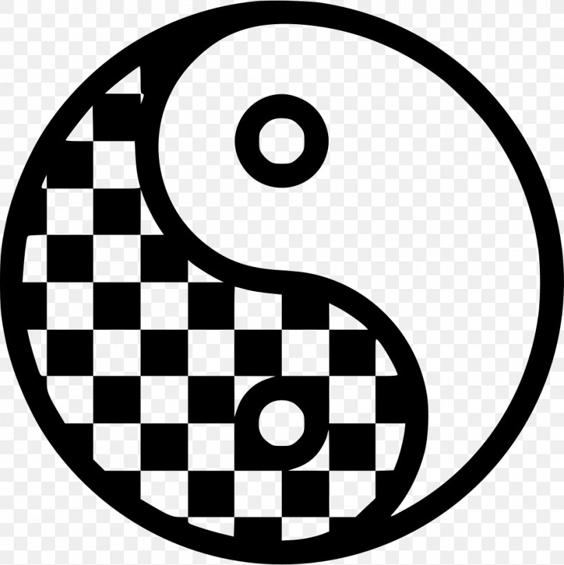 Yin And Yang Illustration, PNG, 980x982px, Yin And Yang, Area, Black And White, Drawing, Icon Design Download Free