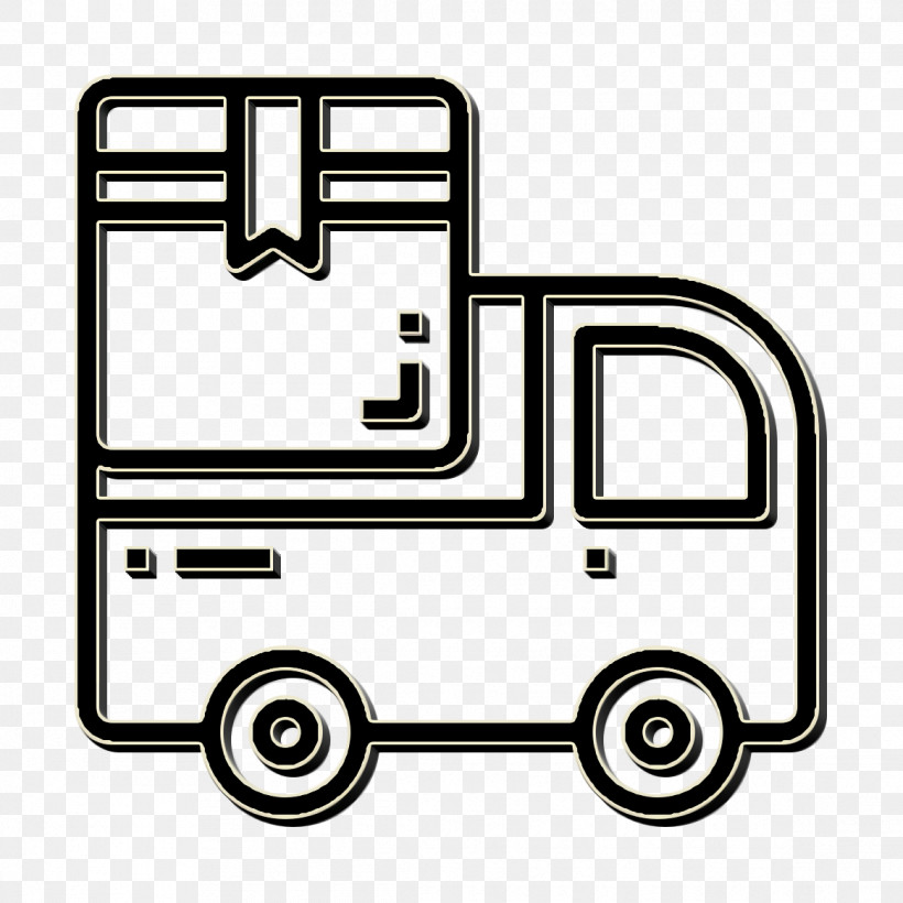 Logistic Icon Van Icon, PNG, 1164x1164px, Logistic Icon, Car, Coloring Book, Line, Line Art Download Free