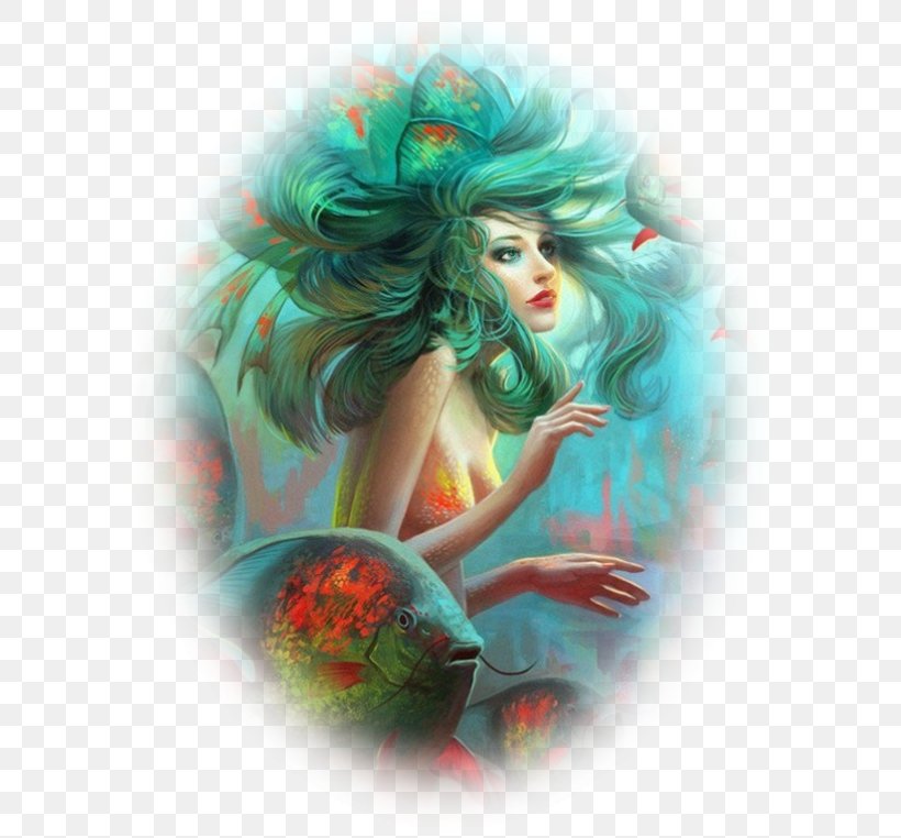Mermaid Painting Animaatio, PNG, 600x762px, Mermaid, Animaatio, Art, Blingee, Digital Painting Download Free
