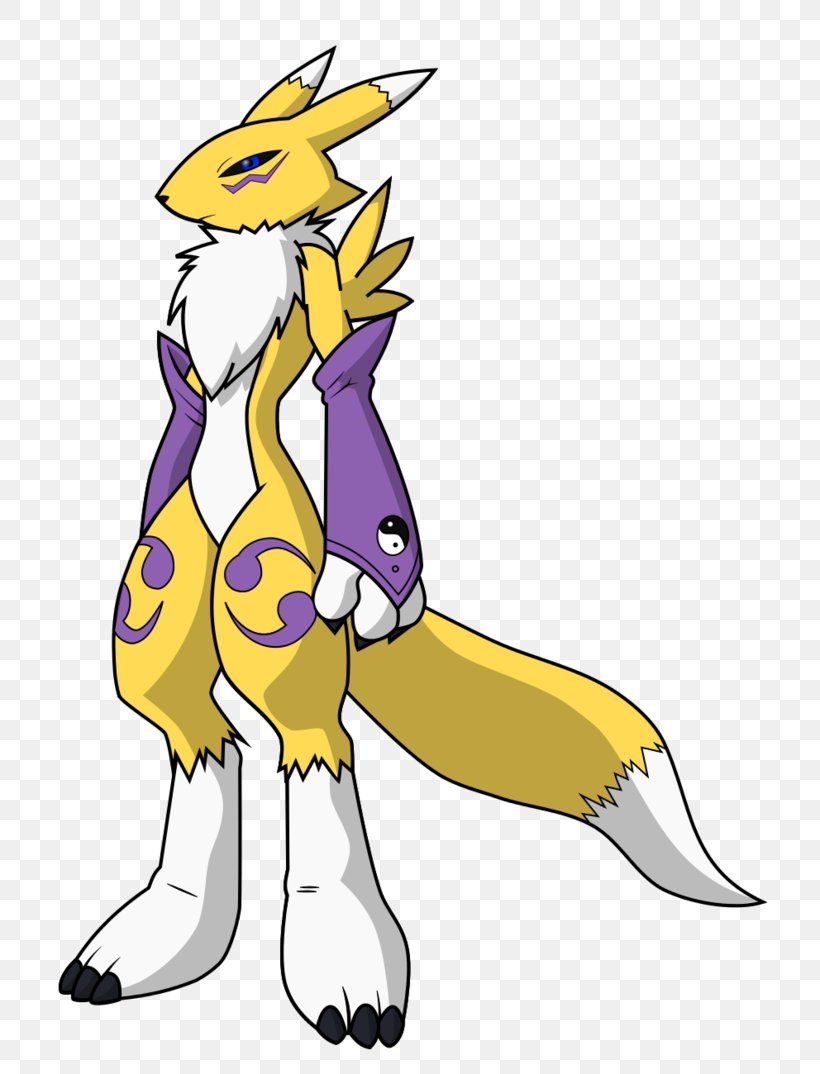 Renamon Digimon Rumble Arena 2 Gatomon, PNG, 744x1074px, Renamon, Animal Figure, Art, Artwork, Beak Download Free