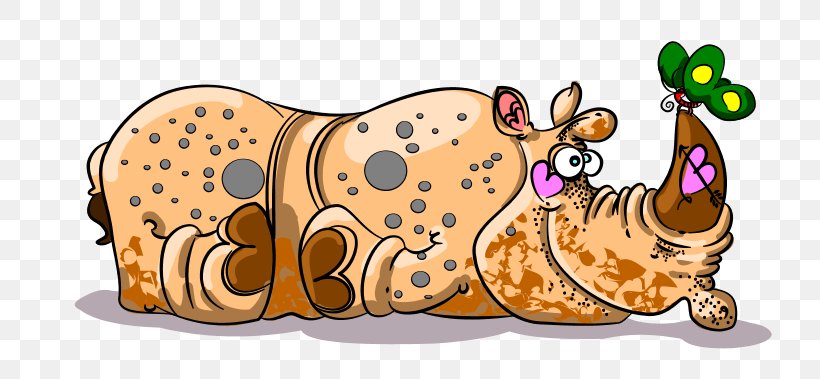 Rhinoceros Hippopotamus Clip Art, PNG, 759x379px, Rhinoceros, Animal, Big Cats, Carnivoran, Cartoon Download Free
