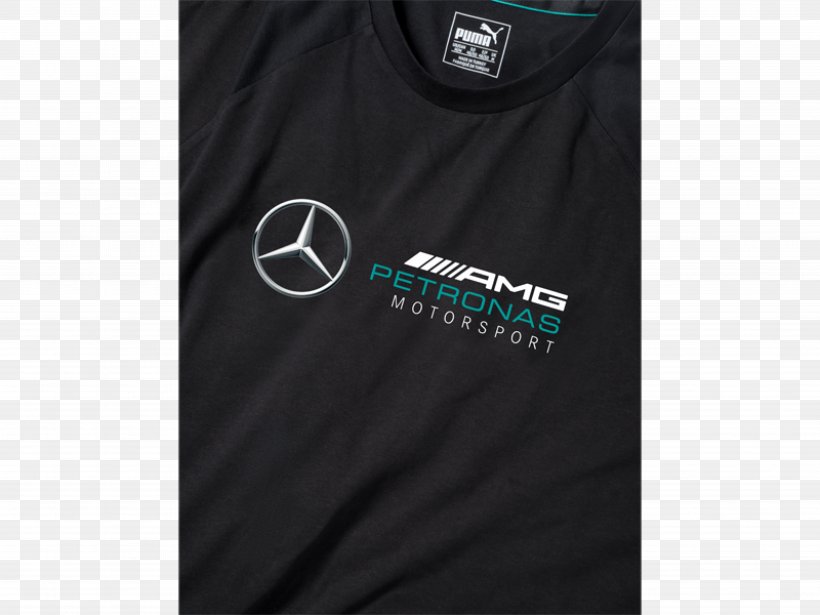 T-shirt Mercedes AMG Petronas F1 Team Mercedes-Benz Formula 1 MERCEDES AMG GT, PNG, 5333x4000px, Tshirt, Active Shirt, Black, Brand, Champion Download Free