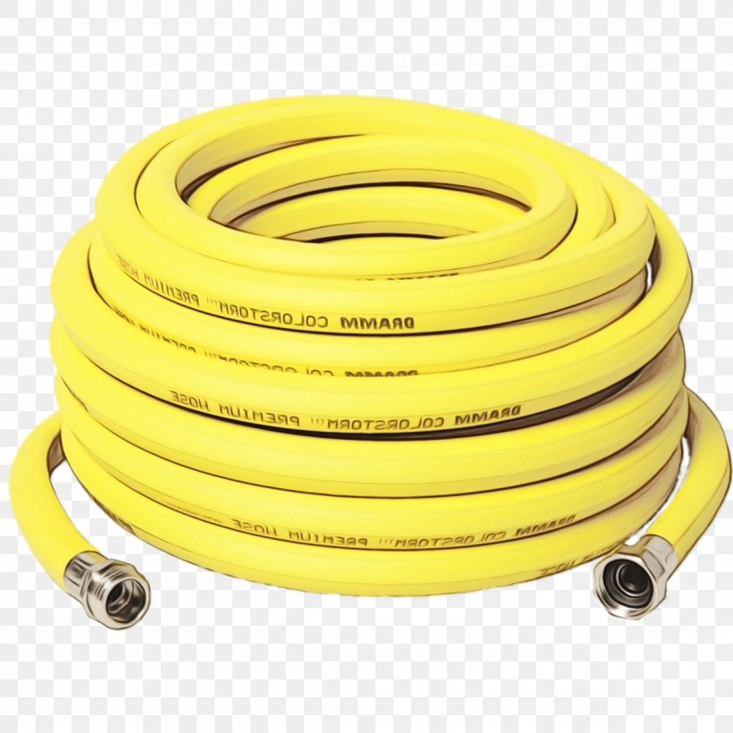 Yellow Background, PNG, 1200x1200px, Yellow, Cable, Electrical Supply, Fuel Line, Garden Hose Download Free