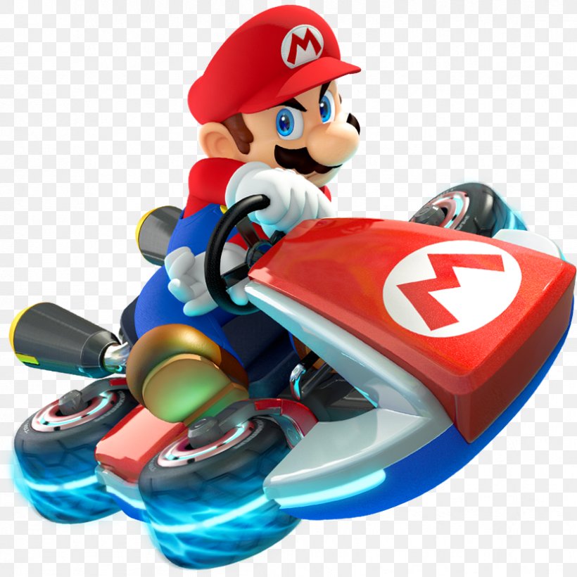 Mario Kart 8 Deluxe Mario Kart 7 Super Mario Kart Mario Kart: Double Dash, PNG, 828x828px, Mario Kart 8, Figurine, Game, Mario, Mario Kart Download Free