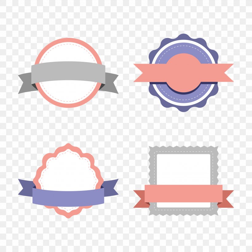 Vector Graphics Logo Badge Pastel Design, PNG, 3000x3000px, Logo, Advertising, Badge, Emblem, Pastel Download Free