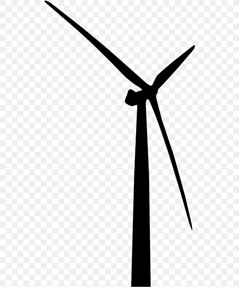 Wind Cartoon, PNG, 518x983px, Wind Turbine, Black, Blackandwhite, Electric  Generator, Electricity Download Free