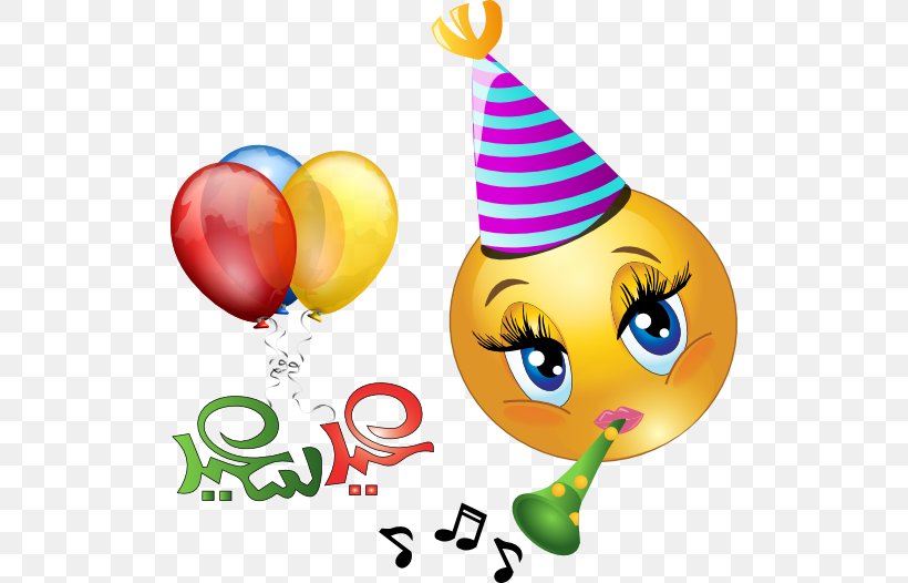Birthday Emoticon Emoji Smiley Clip Art, PNG, 512x526px, Birthday, Art Emoji, Baby Toys, Balloon, Emoji Download Free