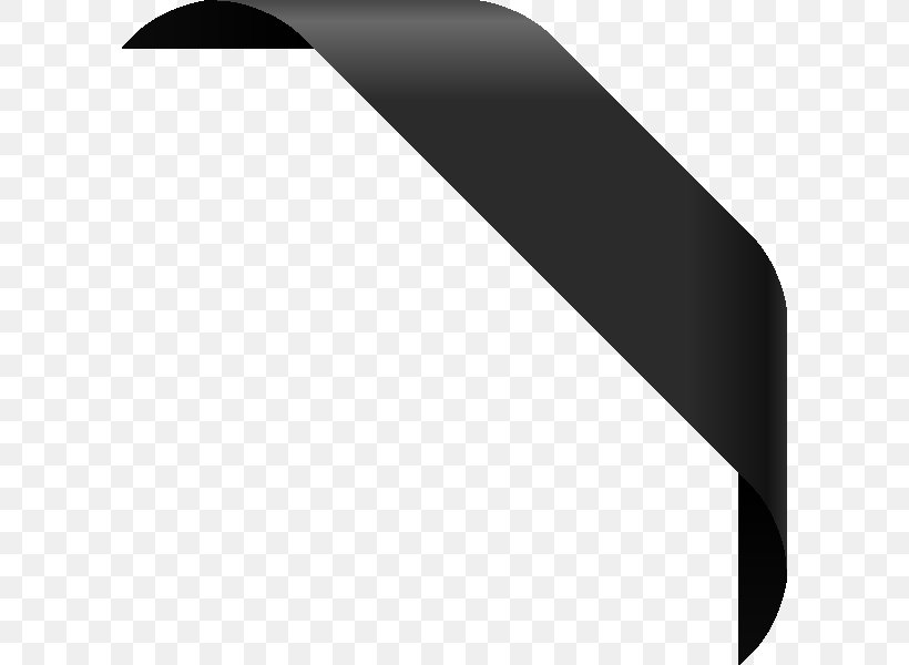 Black And White Black Ribbon Clip Art, PNG, 600x600px, Black And White, Black, Black Ribbon, Monochrome, Monochrome Photography Download Free