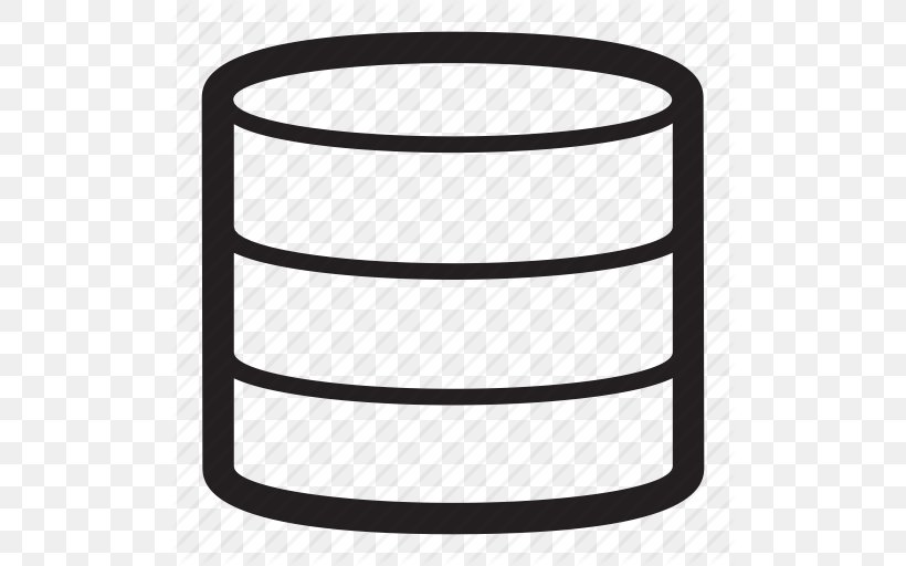 Database Iconfinder, PNG, 512x512px, Database, Arcserve, Black And White, Blog, Data Download Free