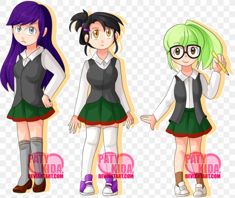 School Uniform Drawing DeviantArt, PNG, 973x821px, Watercolor, Cartoon, Flower, Frame, Heart Download Free