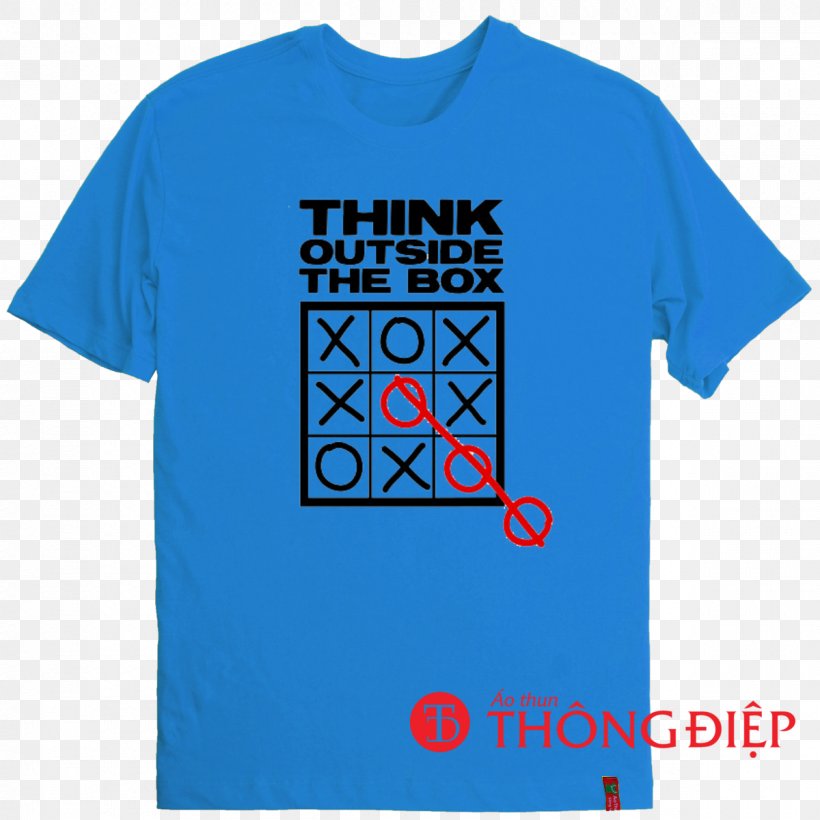 Think Outside The Box Thought Out Of The Box, PNG, 1200x1200px, Think Outside The Box, Active Shirt, Area, Art, Blue Download Free
