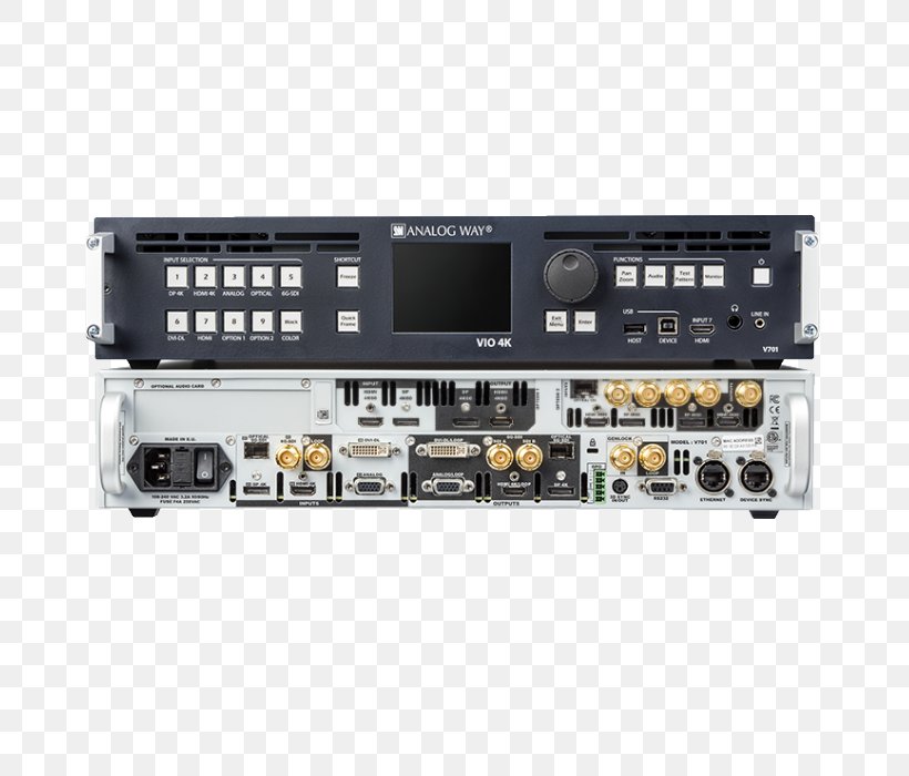 Digital Visual Interface DisplayPort HDMI Serial Digital Interface Electronics, PNG, 700x700px, 4k Resolution, Digital Visual Interface, Audio, Audio Receiver, Av Receiver Download Free