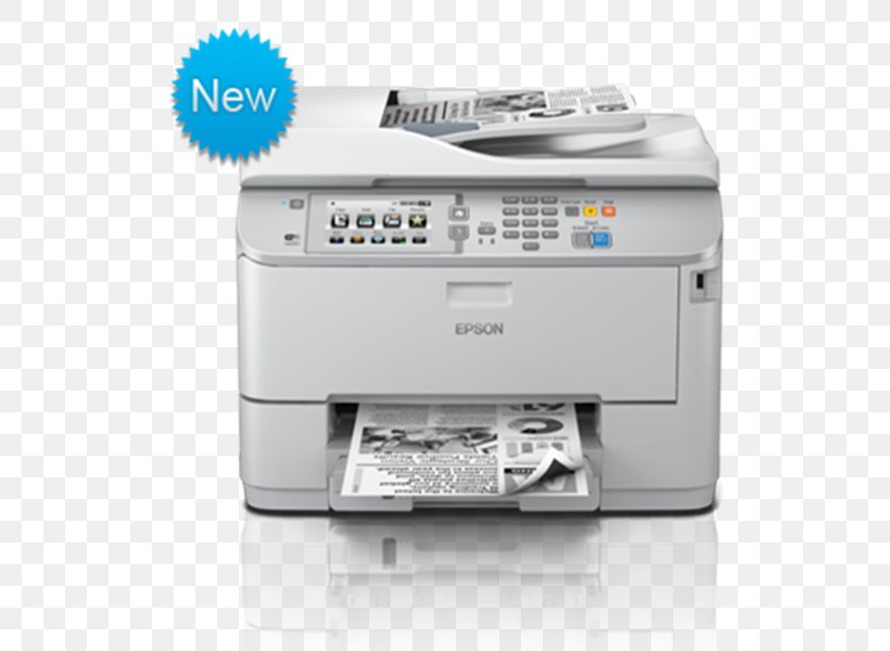 Epson WorkForce Pro WF-5620 Multi-function Printer Inkjet Printing Image Scanner, PNG, 800x600px, Multifunction Printer, Automatic Document Feeder, Copying, Electronic Device, Fax Download Free