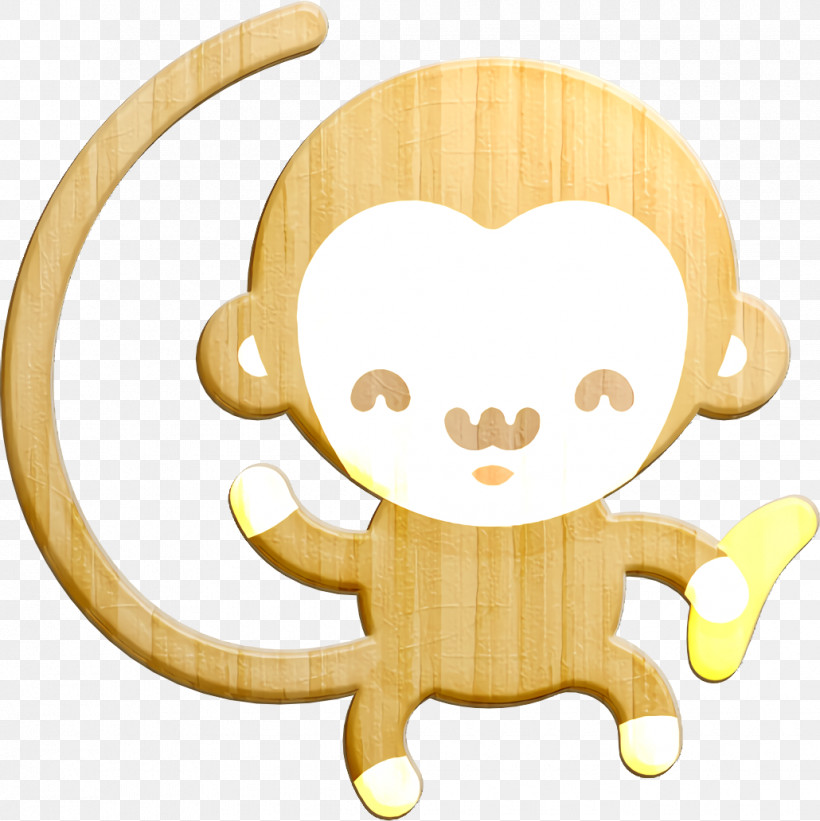 Kawaii Animals Icon Monkey Icon, PNG, 1030x1032px, Monkey Icon, Biology, Cartoon, Character, Meter Download Free