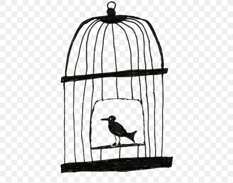Lovebird Birdcage Drawing, PNG, 500x642px, Bird, Art, Beak, Birdcage, Black Download Free