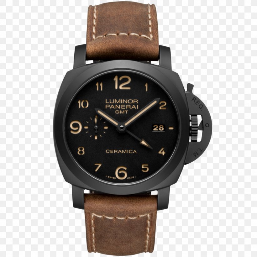 Panerai Automatic Watch Radiomir Movement, PNG, 1024x1024px, Panerai, Automatic Watch, Bracelet, Brand, Brown Download Free