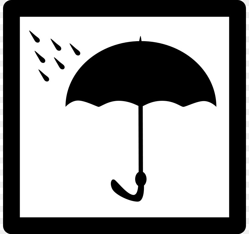 Rain Umbrella Clip Art, PNG, 800x773px, Rain, Black, Black And White, Free Content, Monochrome Photography Download Free
