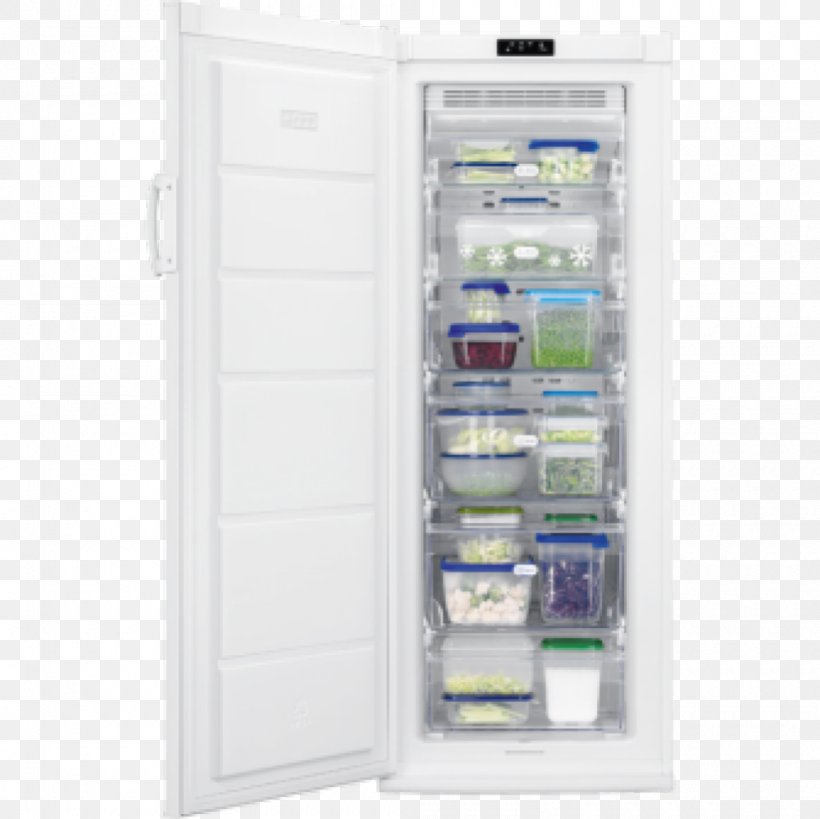 Freezers Refrigerator Auto-defrost Zanussi ZFU20223WA, PNG, 1000x999px, Freezers, Autodefrost, Frigidaire Fffc18m4r, Home Appliance, Kitchen Download Free