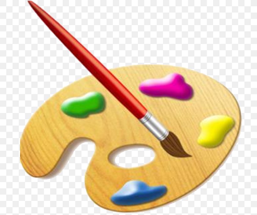 Paintbrush Painting Palette Clip Art, PNG, 726x685px, Paintbrush, Animation, Art, Artist, Brush Download Free