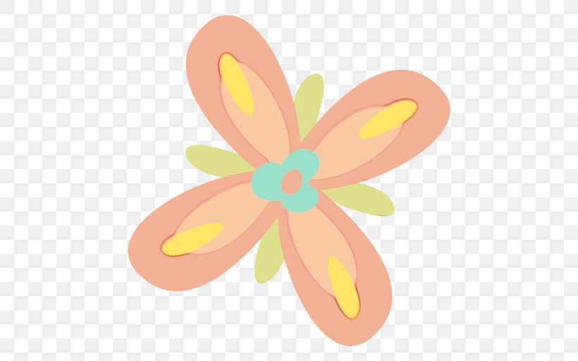 Butterflies Cartoon Yellow Flower Line, PNG, 512x512px, Watercolor, Butterflies, Cartoon, Flower, Geometry Download Free