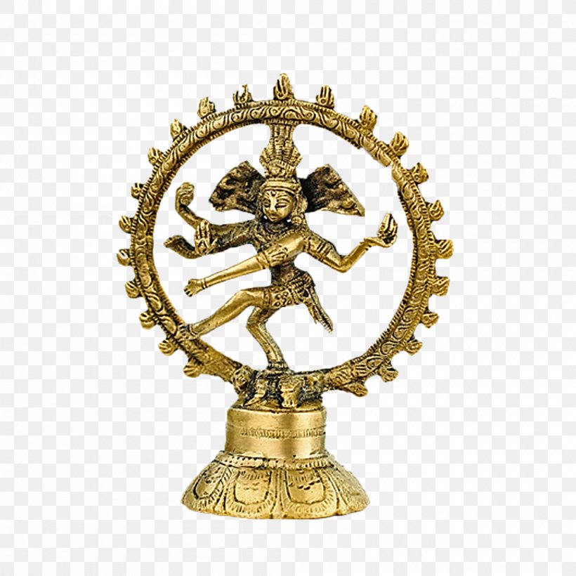 Shiva Nataraja Dance Hinduism Statue, PNG, 1000x1000px, Shiva, Brass, Bronze, Dance, Figurine Download Free
